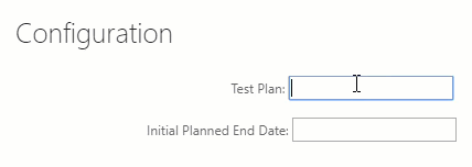 Enter configuration parameters
